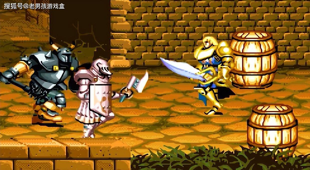 山寨了无数街机名作的缝合怪游戏,竟然还有点好玩_圆桌骑士_原型_杂兵