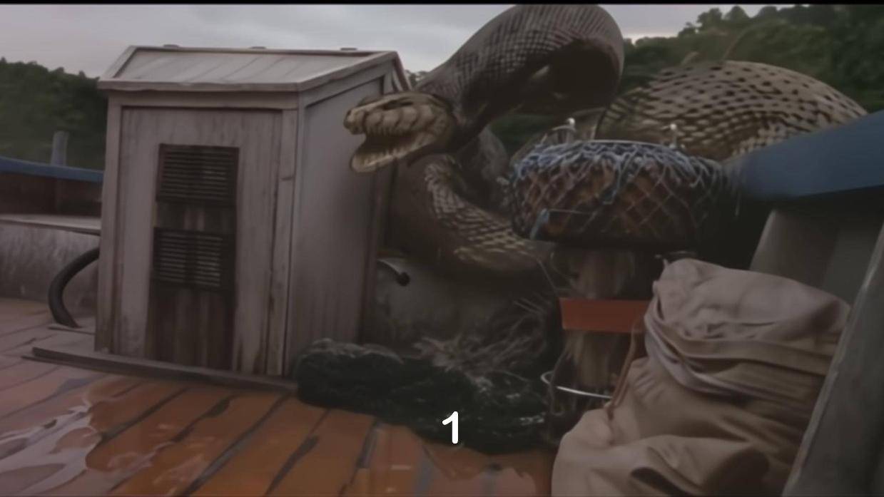 科学家进入原始丛林寻找血兰花,惨遭超级巨蟒袭击《狂蟒之灾2》