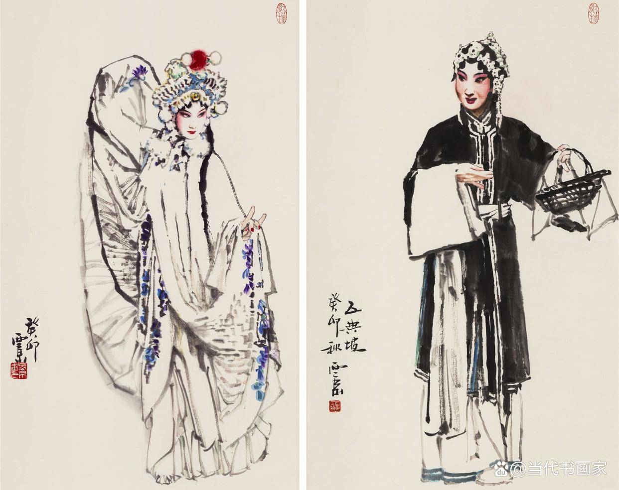 中国画名家王西京梨苑系列环球线上艺术巡展欧美站