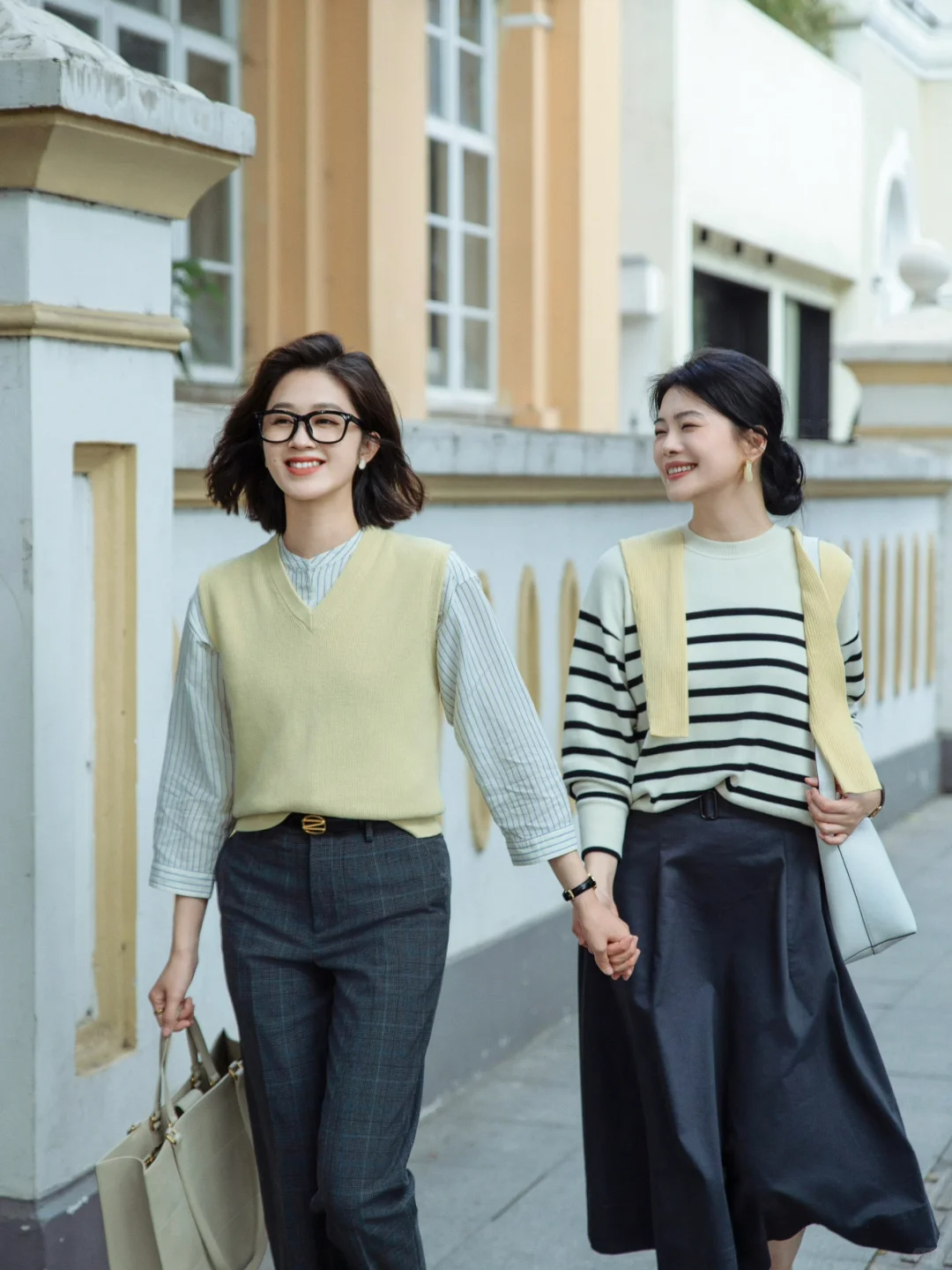 原创30岁女性不费力穿搭指南针织衫裙子长裤简约舒适显气质