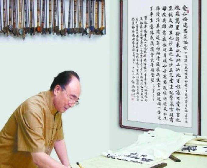 原创84岁的张瑞龄苦练楷书70年作品卖593万被称中华第一楷书