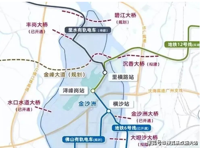广佛同心桥规划公示图片