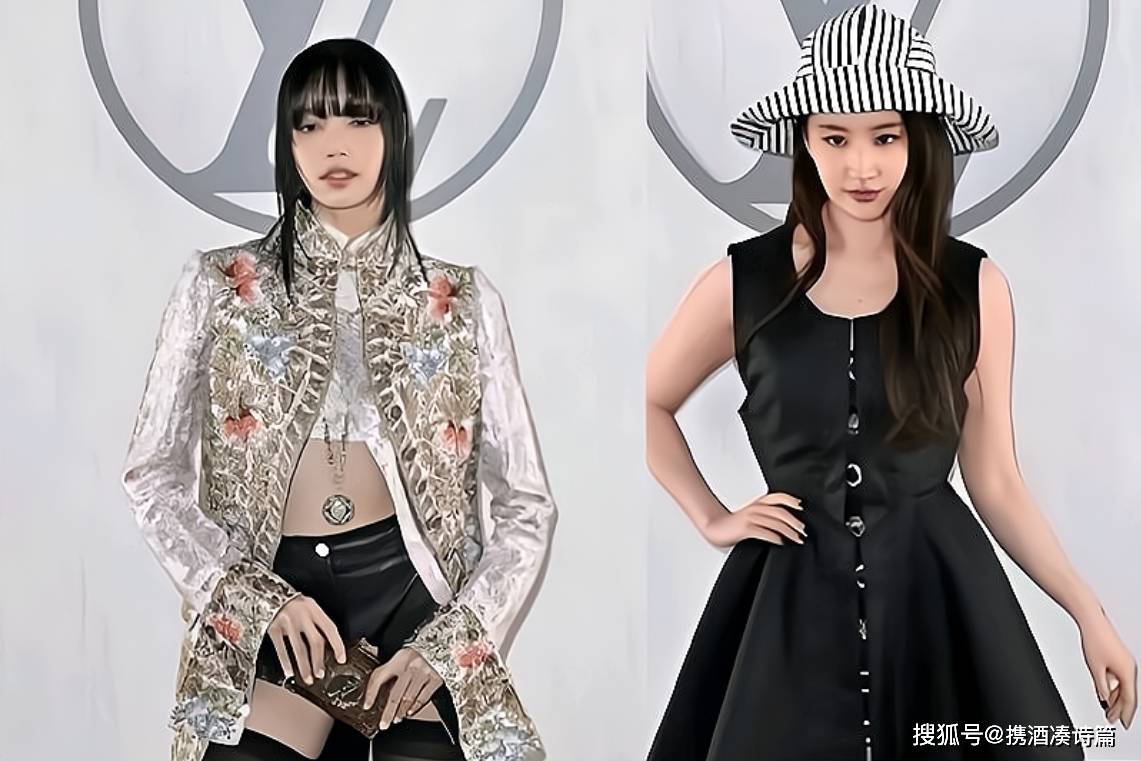 韩国女团BLACKPINK成员Lisa,空降巴黎时装周,抢尽了女神刘亦菲的风头_时尚_魅力_舞台