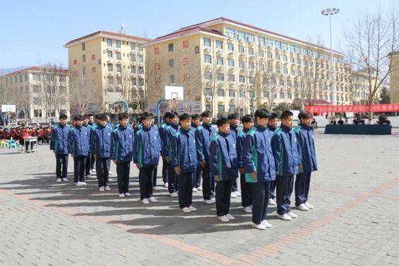 超燃直击延鲁武校2024春季新生军训汇演