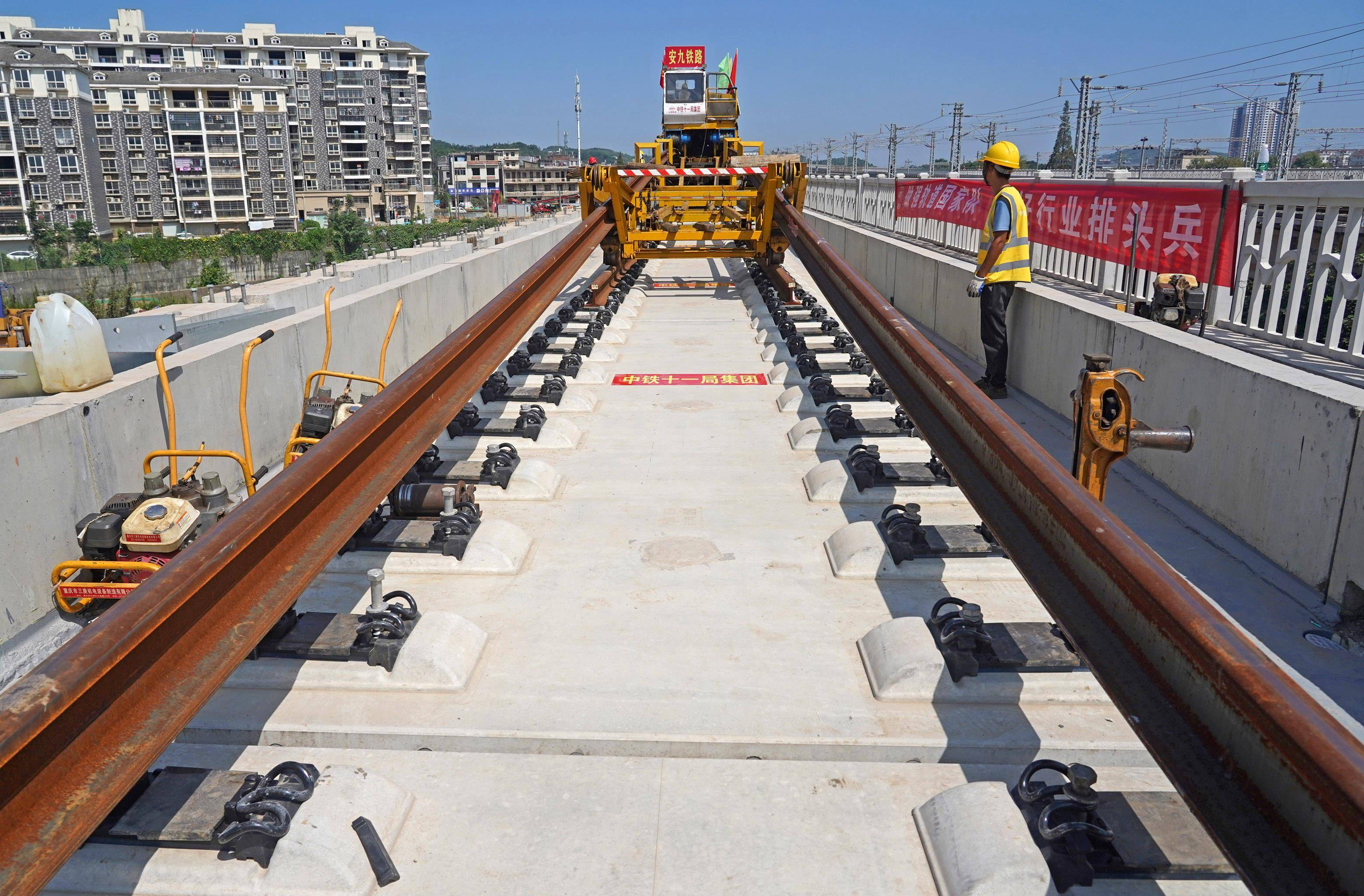 即将通车运营_苏湖_铁路_施工