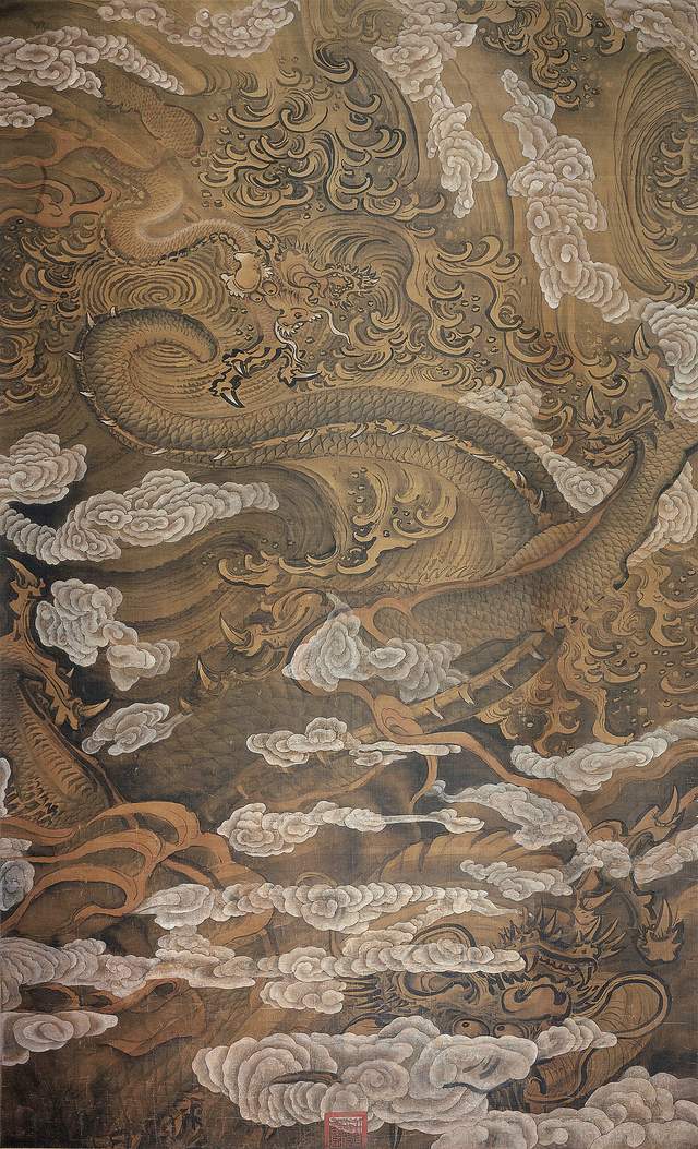 二月二龙抬头:赏名家笔下的龙画_龙的_墨龙_佚名