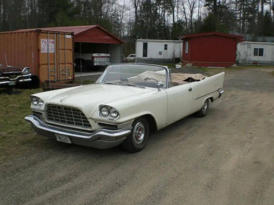 美式豪华车代表,被医生遗忘的1957克莱斯勒300c敞篷车_搜狐汽车_搜狐