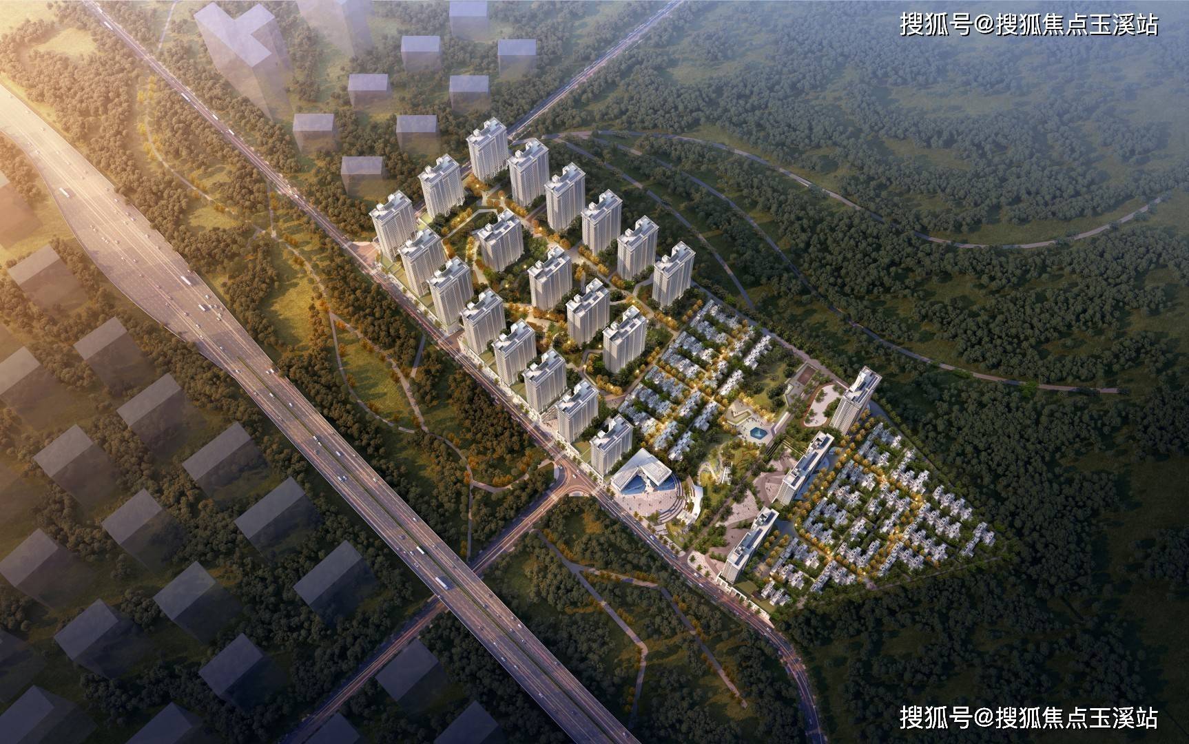 昆明楼市新楼盘中建金科向山的岛合院怎么样北部山水新城终于有合院了