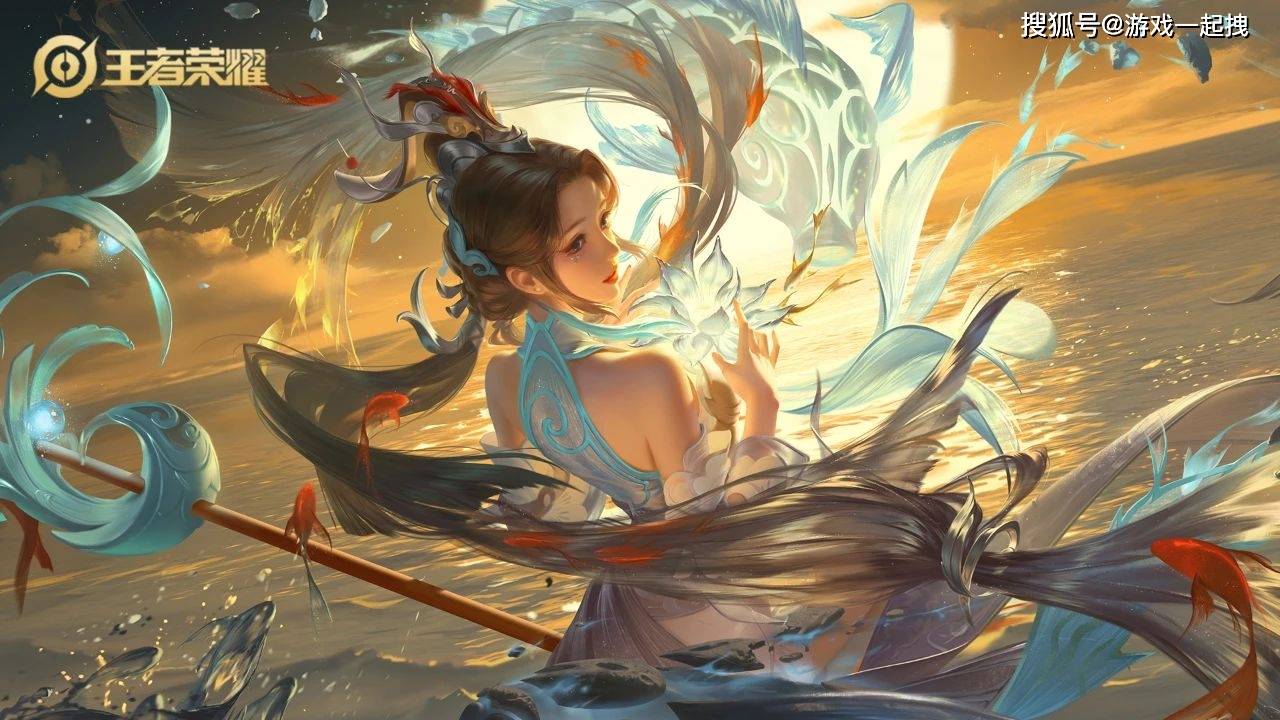 原创21号妲己传说亮相韩信无双皮肤登场海月联动皮肤惊艳亮相