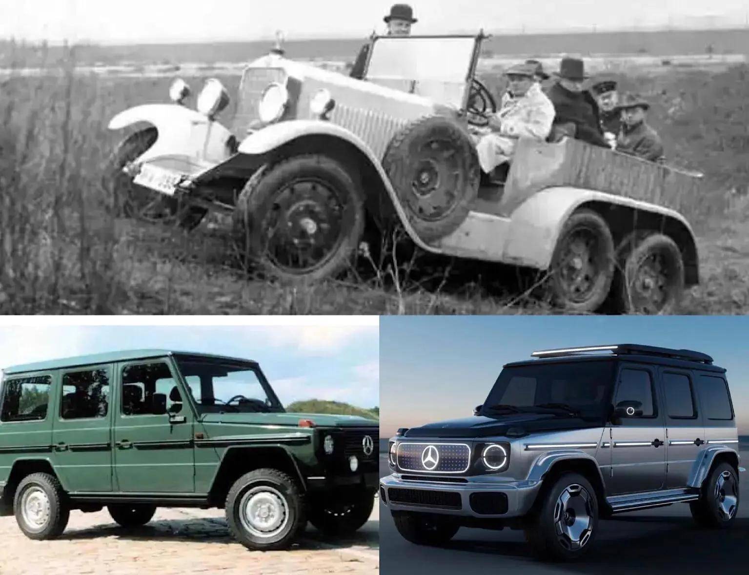 世界军用越野车系列55:奔驰2024款eqg标配坦克调头可选硅阳极电池