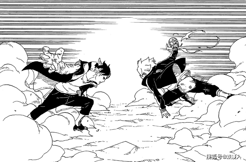 《博人传》青年篇,博人超越川木,十尾将要吞噬鸣人