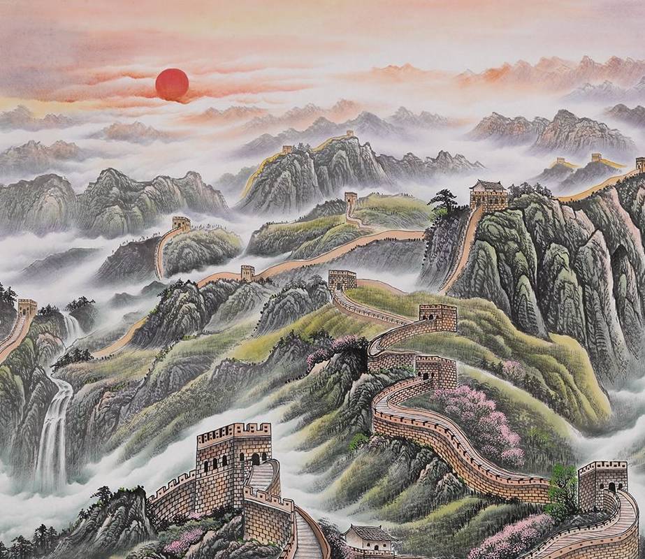 张利新_山水画_作品