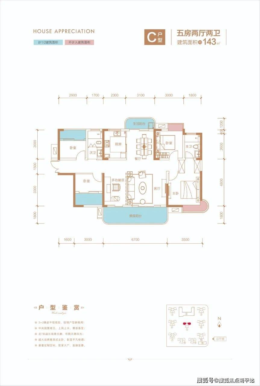 长沙三润城户型图图片