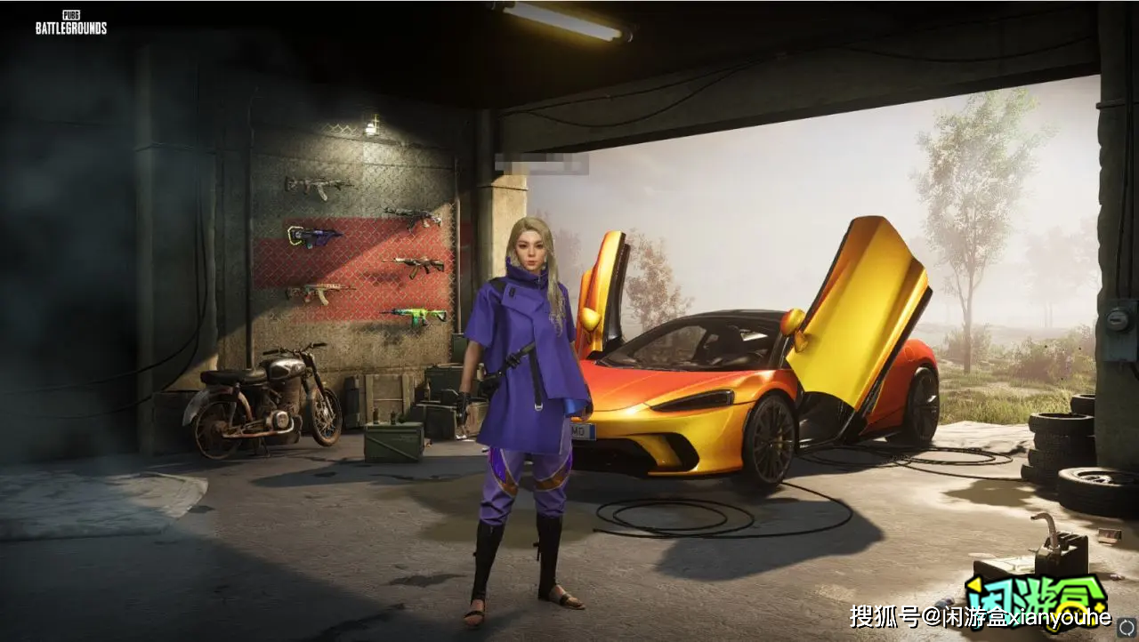 绝地求生:现在已经有四款支持自定义的大厅皮肤啦,你最喜欢哪个呢