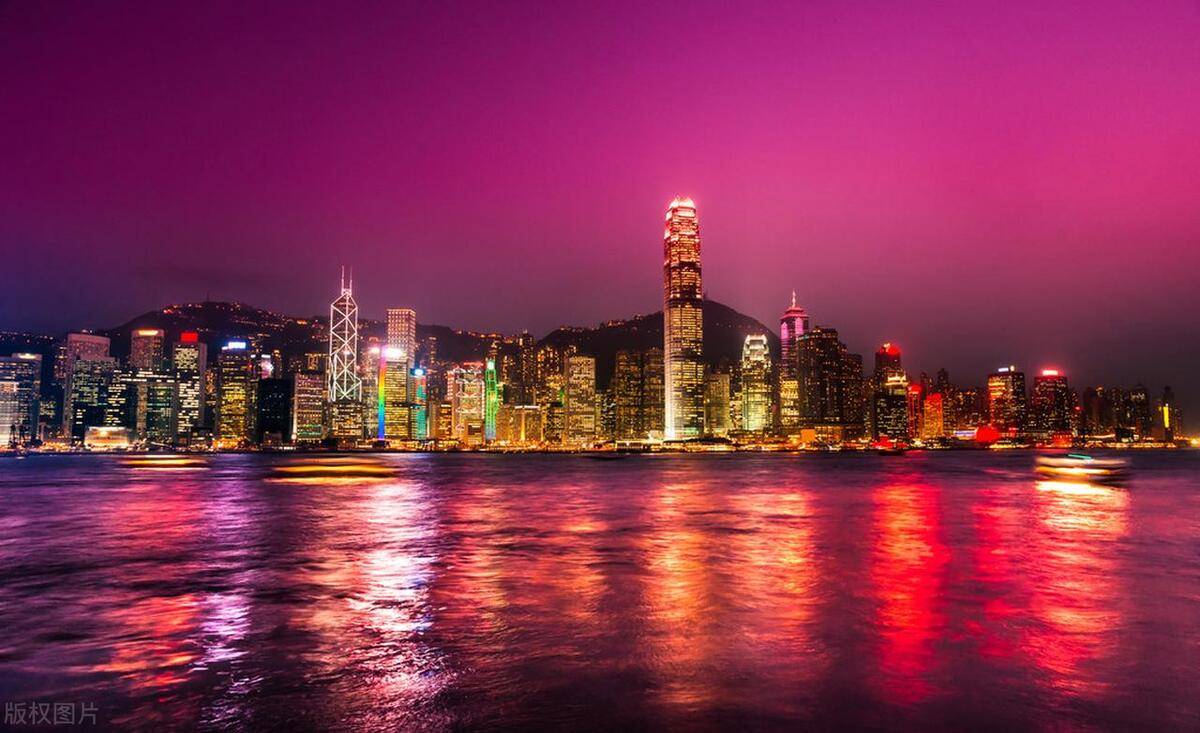 香港夜景最美的地方图片