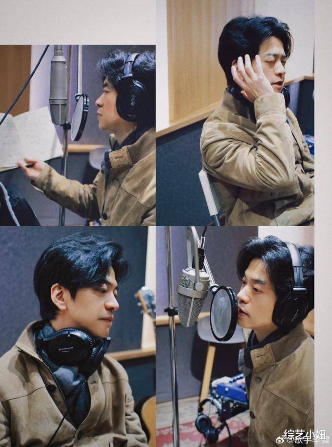 李健借着二月二的劲,官宣了自己正在抬头录新歌.