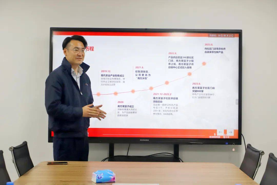 简讯腾讯云副总裁罗朝亮到访南方乡投并展开交流会谈