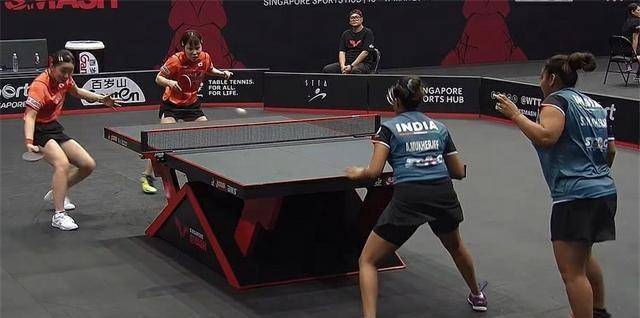 印度女乒再次惊艳中日都输给她们了