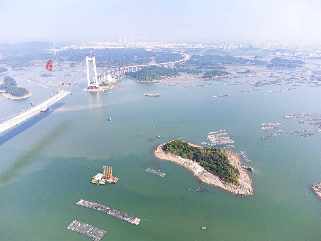 广西最长跨海大桥震撼出炉,惊叹基建狂魔的实力_钦州市_龙门_群岛