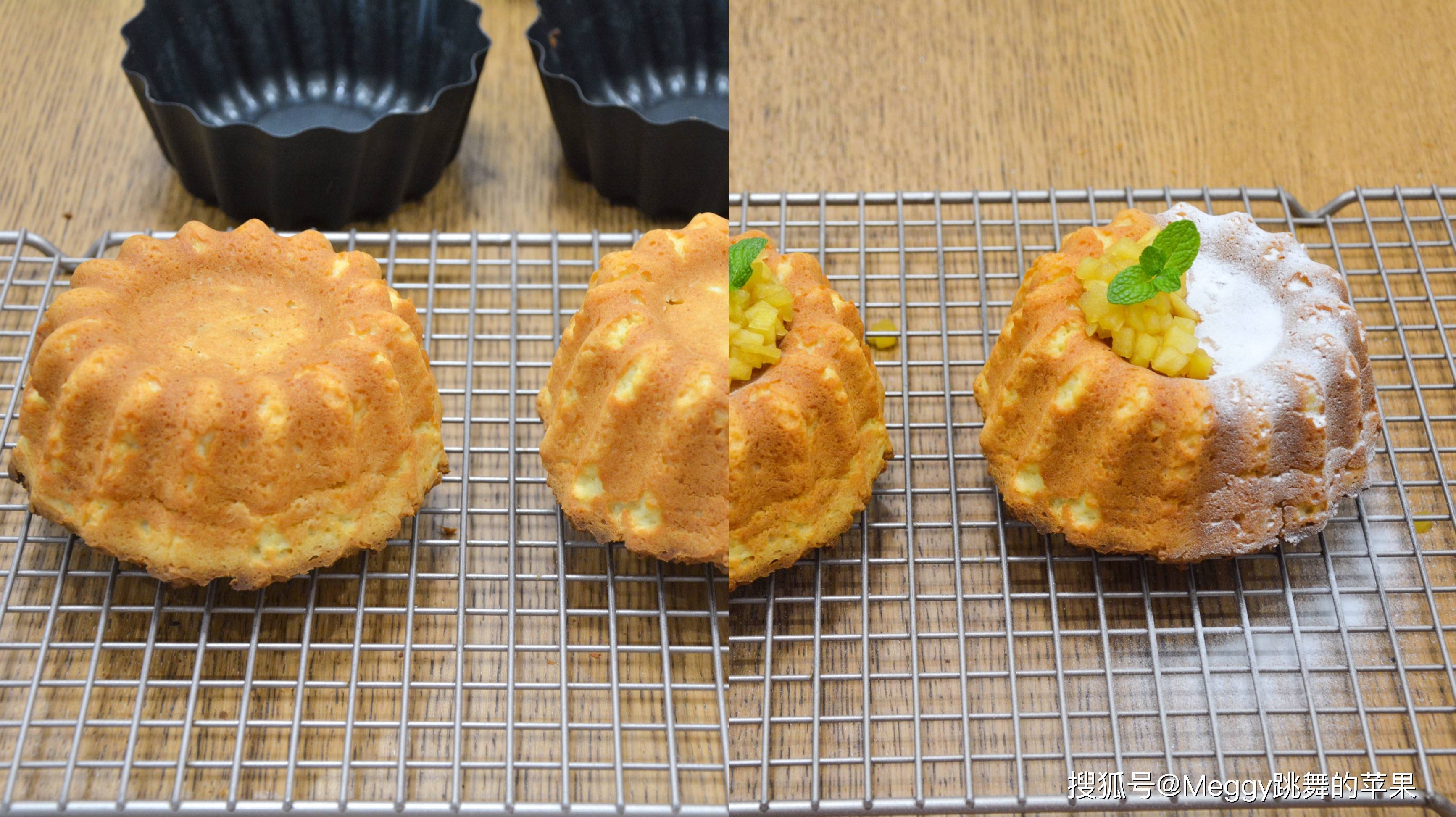 苹果奶酪蛋糕,果香奶香浓郁,特别适合春天吃,私房配方快收藏