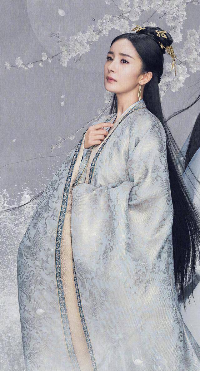 原创杨幂陈伟霆新戏放大招男女主双人海报配一脸杨幂古装美颜暴击