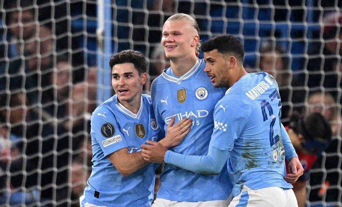 原创欧冠阿尔瓦雷斯传射哈兰德入球曼城再胜哥本哈根轻松晋级