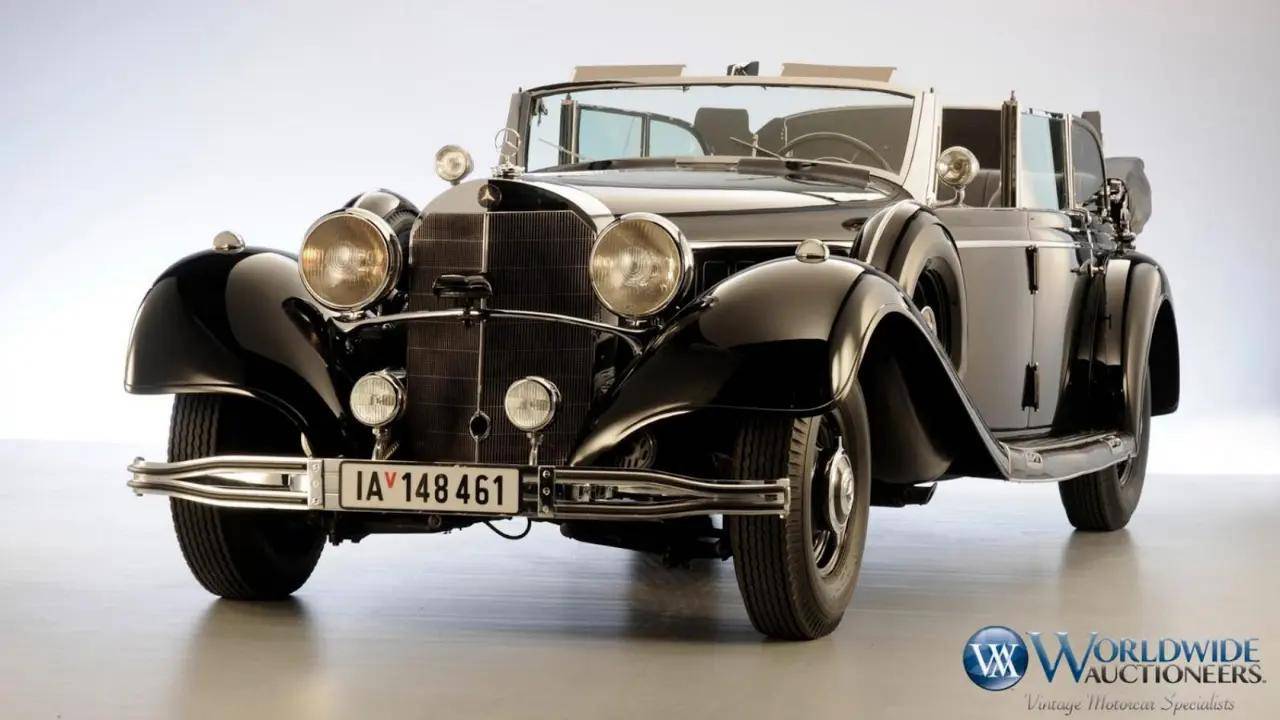 希特勒的奔驰770k豪华防弹轿车如今是澳大利亚富翁的私人收藏