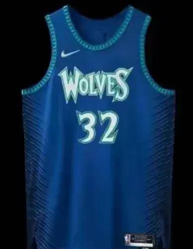 群狼出动-明尼苏达森林狼队城市版球衣鉴赏