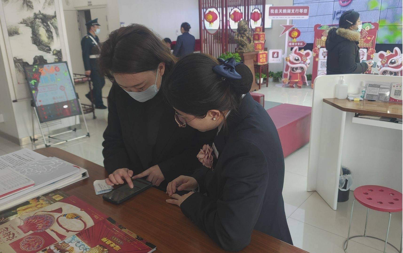 工商银行宁夏西城支行积极推进线上预约叫号服务