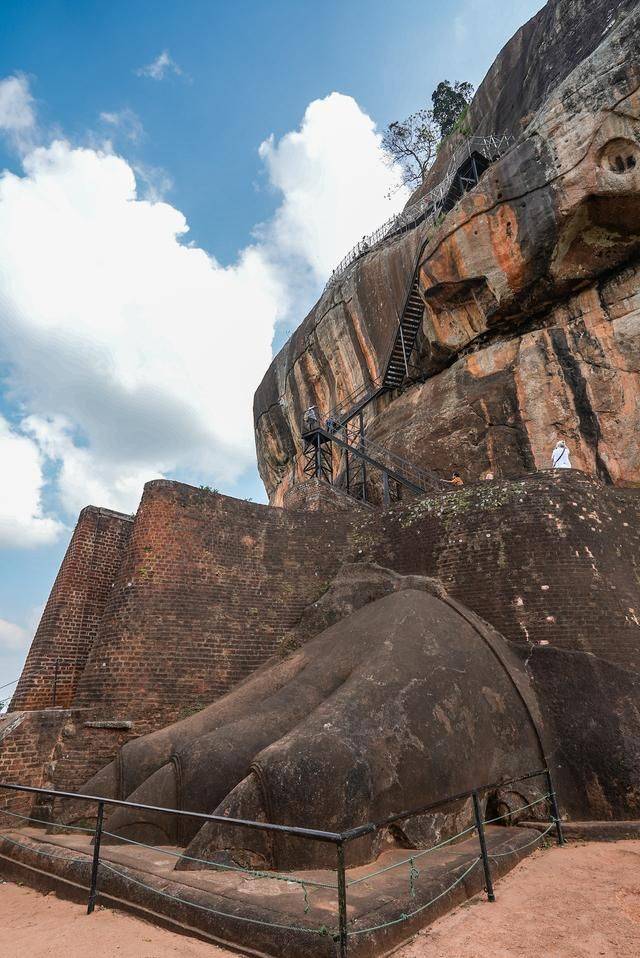 斯里兰卡的天空之城神奇的空中宫殿狮子岩