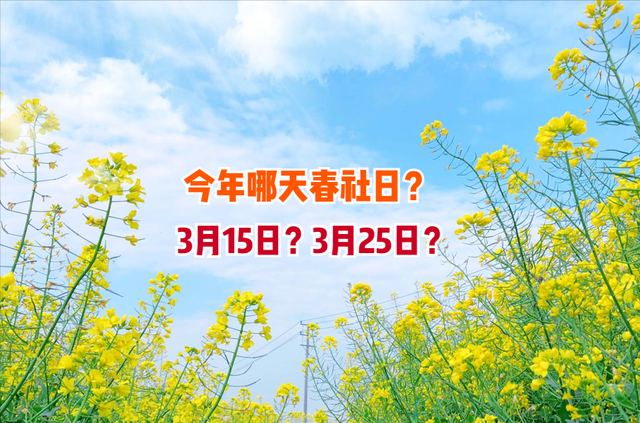 原创3月20日春分今年春社在哪天为何有争议丰年还是穷年