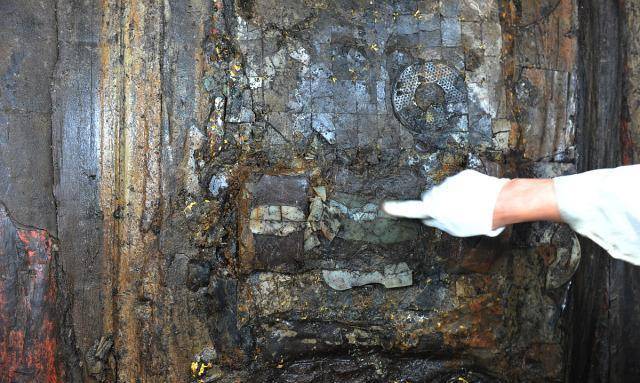 海昏侯墓出土一张凉席,今天十分常见,专家却说:最豪华,最贵重_琉璃_席