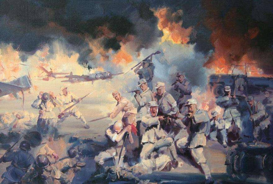 原创手榴弹炸飞机这不是雷人的战争神剧而是我军的真实战例