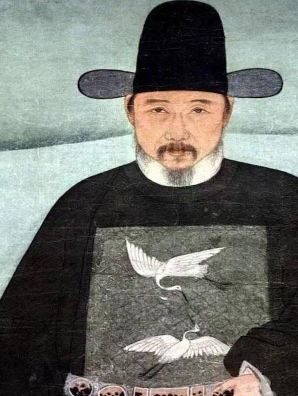 明代文官画像叶梦得就说这种腰带"带宽而圆,束不著