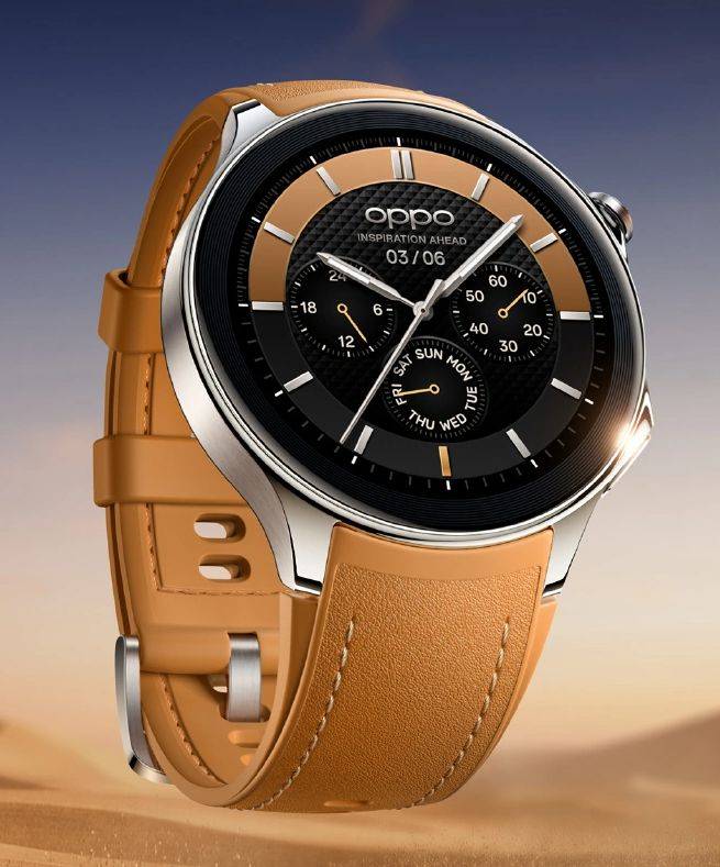 oppowatchx智能手表三款配色千帆蔚蓝大漠银月星夜飞行