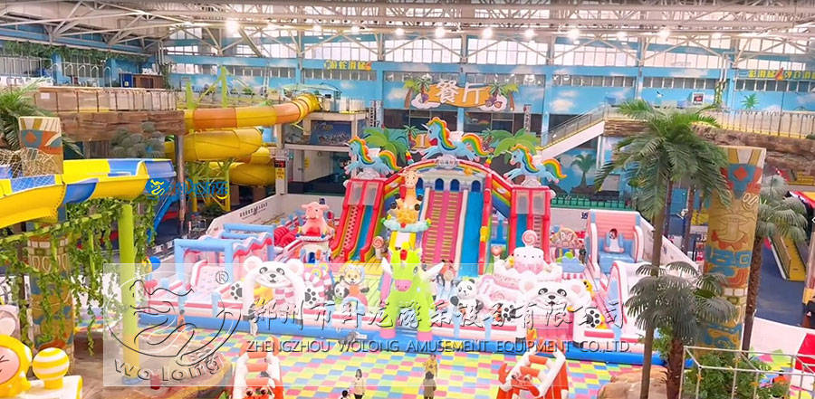 卧龙游乐大型充气城堡还有什么亮点?