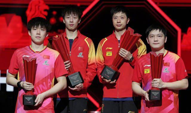 wtt大满贯:梁靖昆王楚钦会师决赛,女双夺冠,中国包揽5项冠军_王曼昱