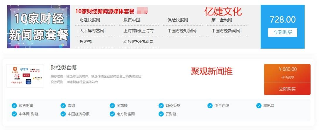 怎样选择合适的媒体发稿套餐测评亿婕文化与聚观新闻推