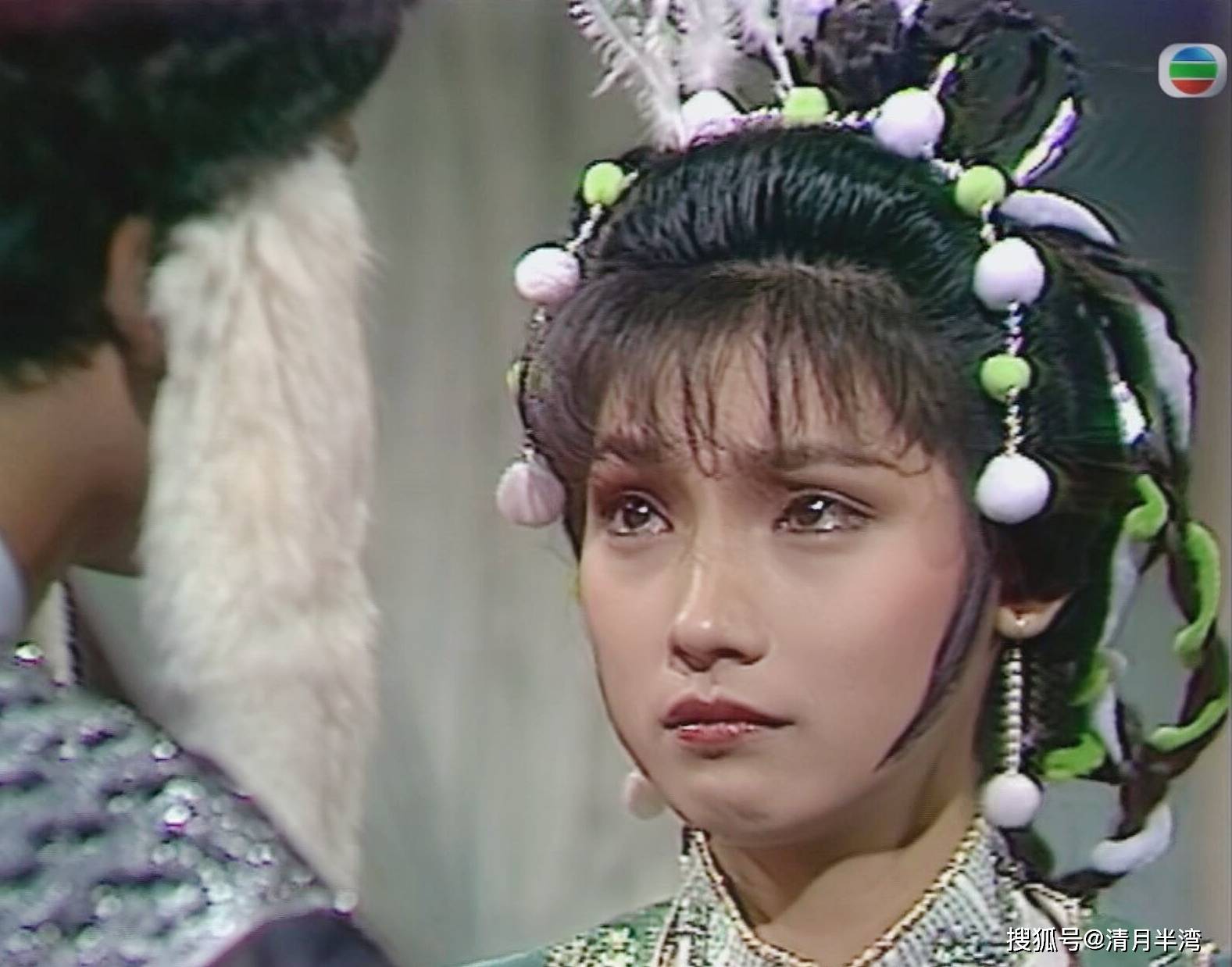 当tvb女星遇上异域古装周海媚惊鸿一面巅峰期黎姿不可方物