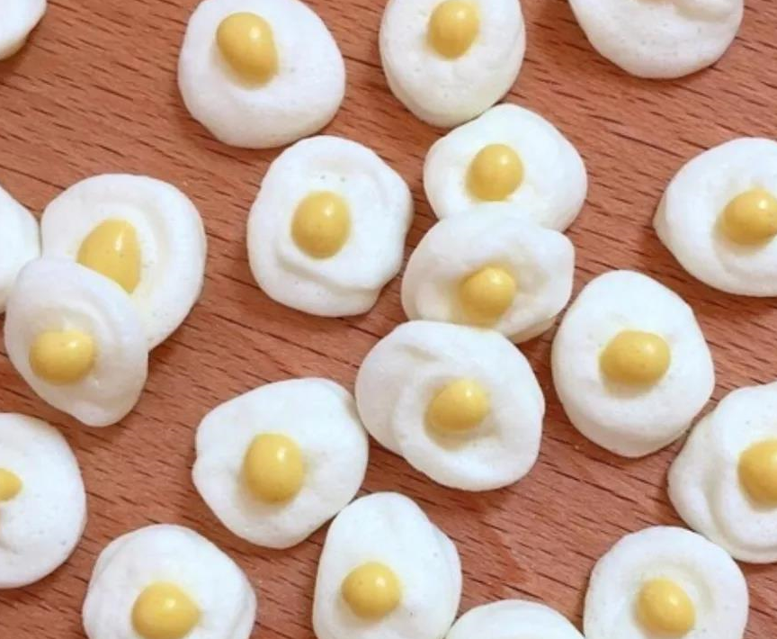 原创荷包蛋溶豆香软土豆条棉花蛋糕入口即化宝宝喜欢追着吃