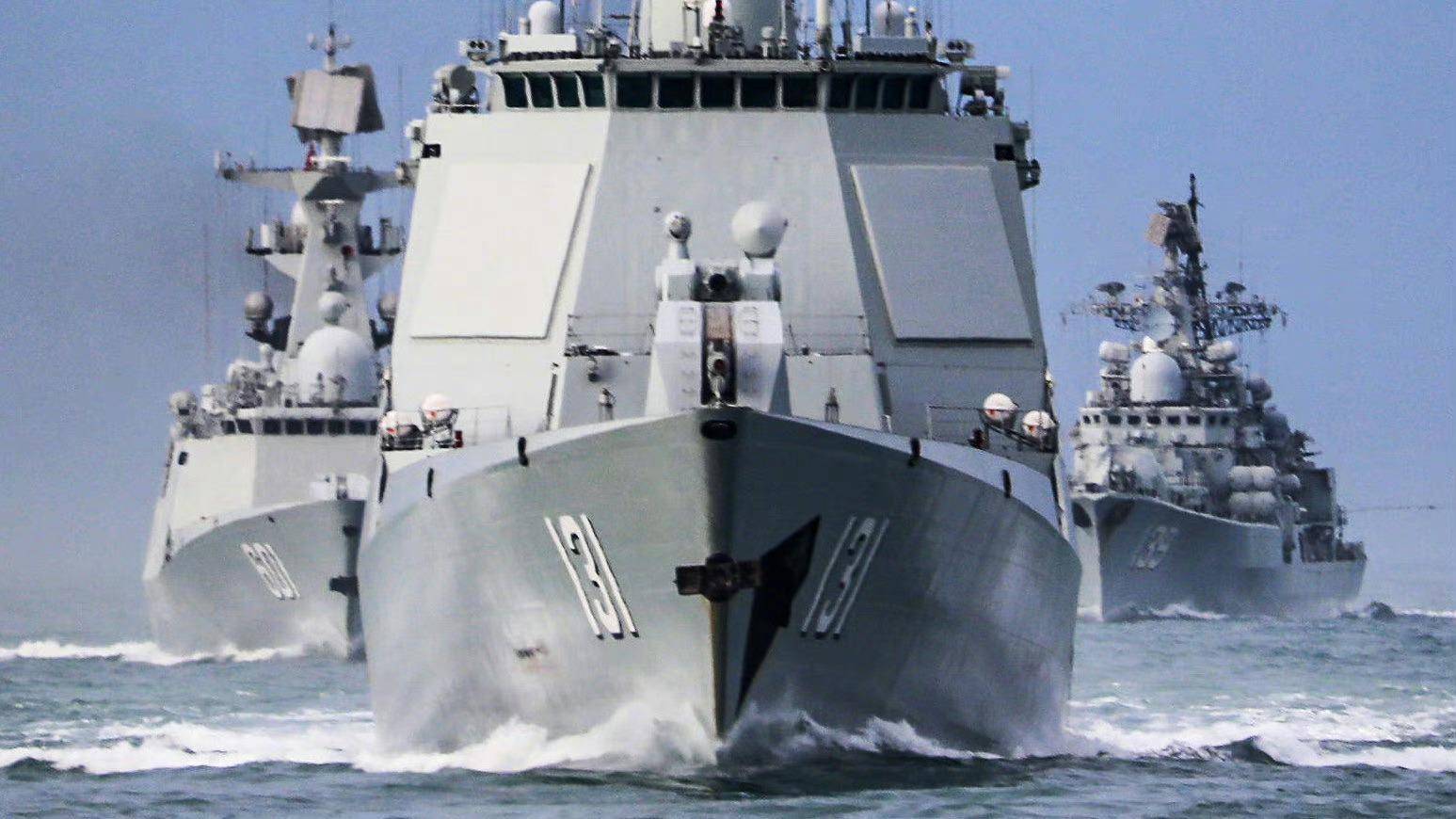 原创美国没一点防备中国战舰继续下饺子两年造一个法国海军