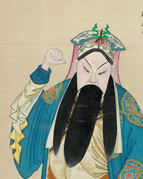 100幅神采各异的扮相画作,可惜流失海外_艺术_戏曲_中国