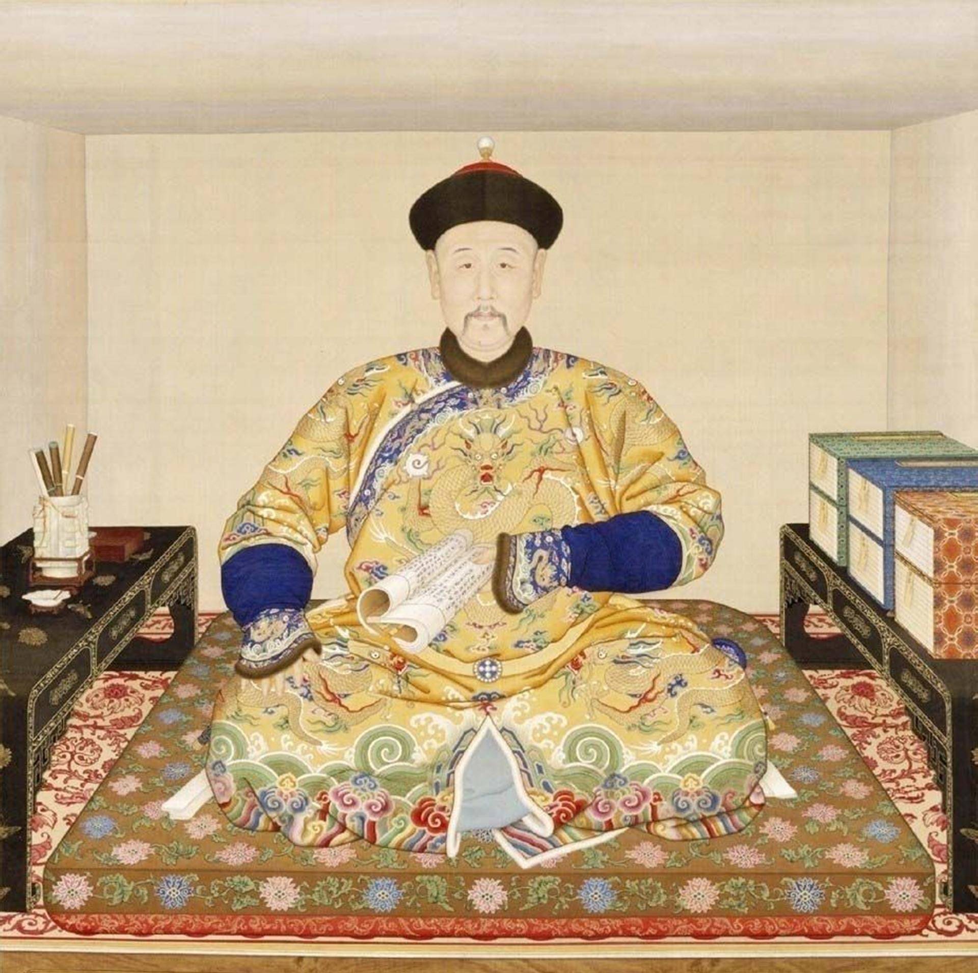 留下了乾隆的真实样貌,和电视剧上完全不一样_郎世宁_中国_画像