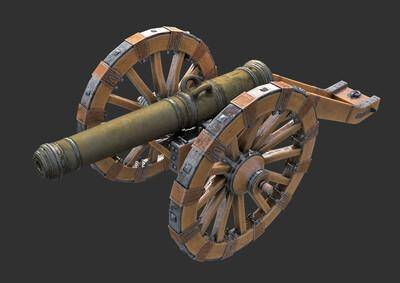 畅享高清图片古代的火炮大部分是从炮口装填弹药,它们都是前装滑膛炮