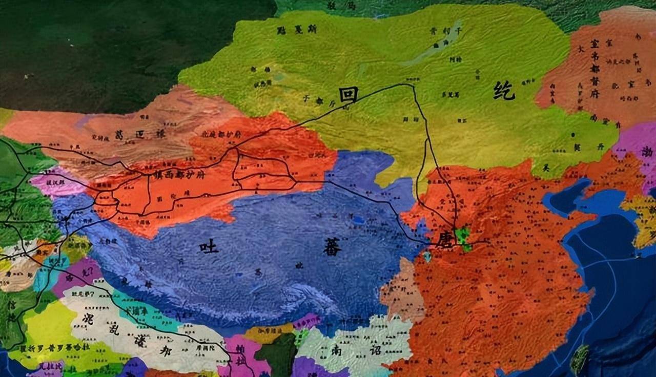 唐吐蕃回鹘三足鼎立的形成怛罗斯之战大唐为何战败