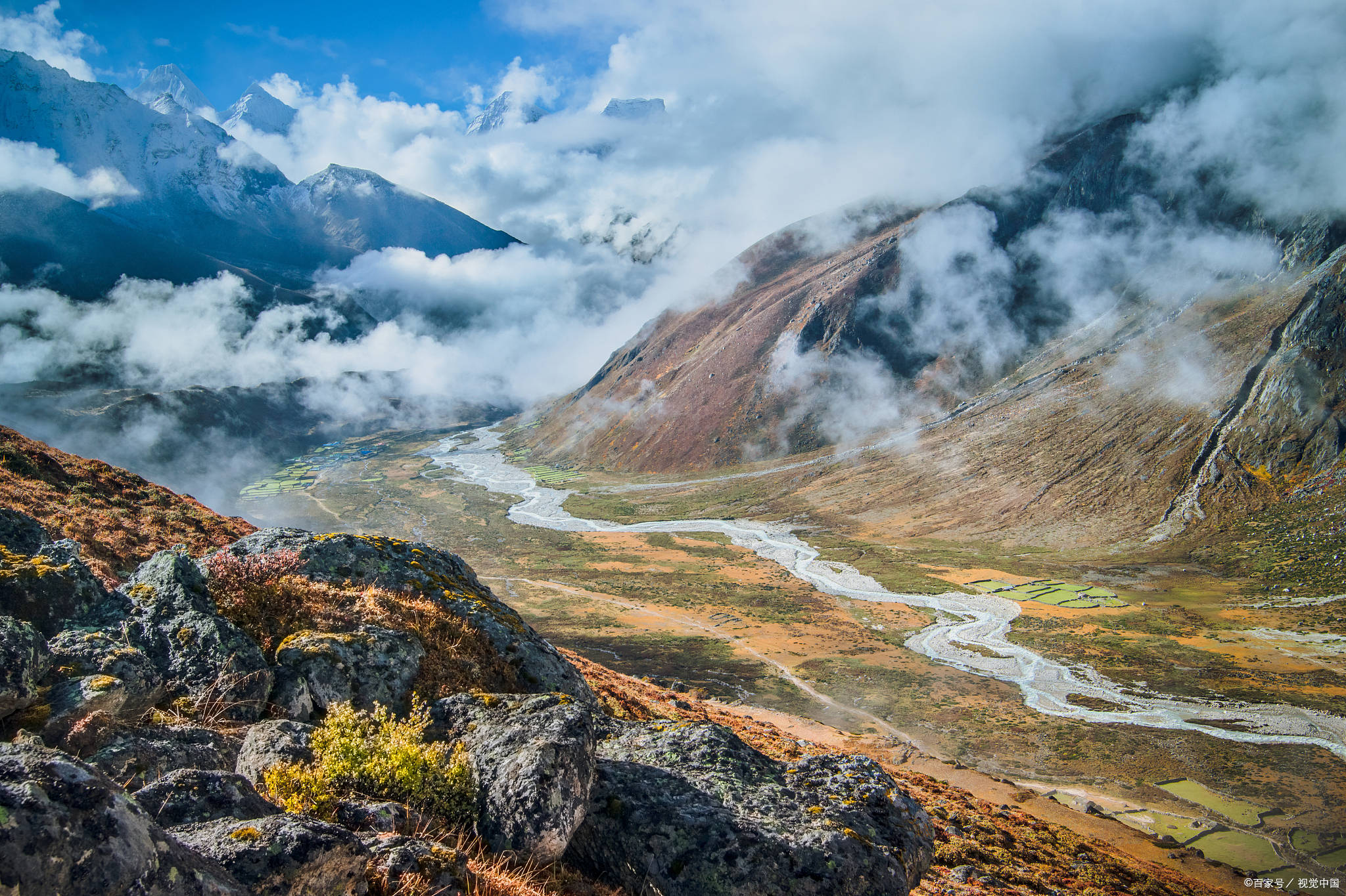 藏区风景美图片