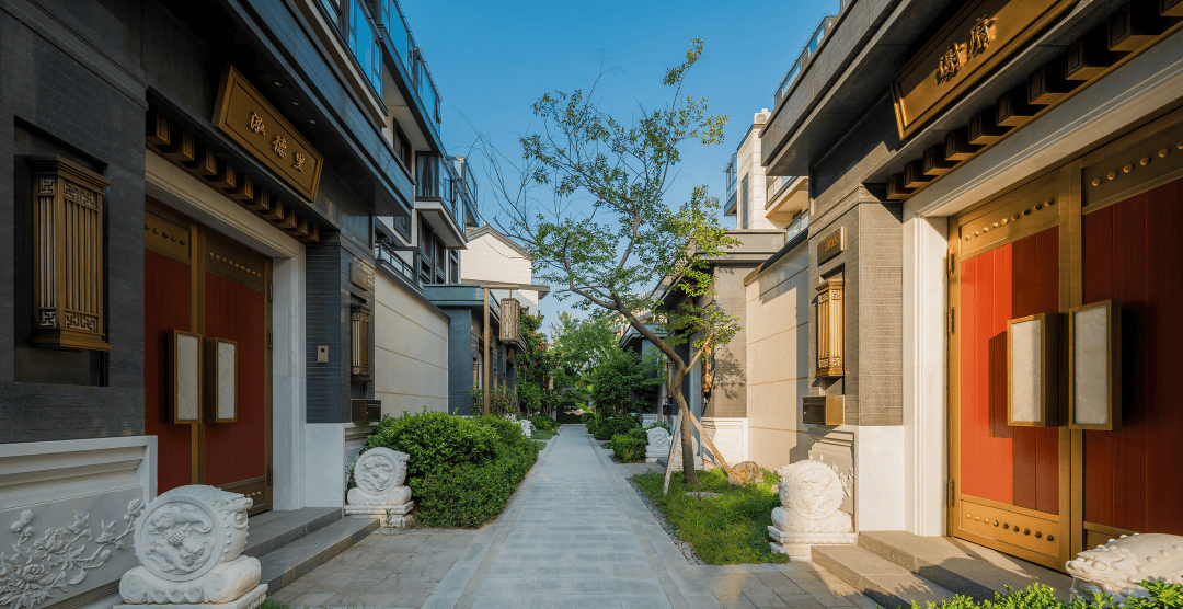 一进大门,二进巷门,三进院门,传承中式院子居住礼仪,彰显传统的中国