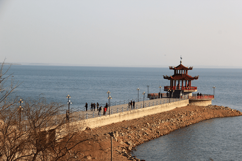 潍坊峡山水库图片