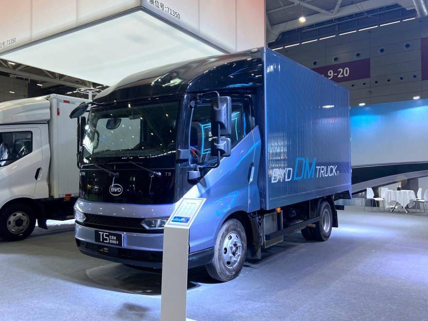 比亚迪t5dm续航1000公里!绿牌不限行旨在一统城配领域