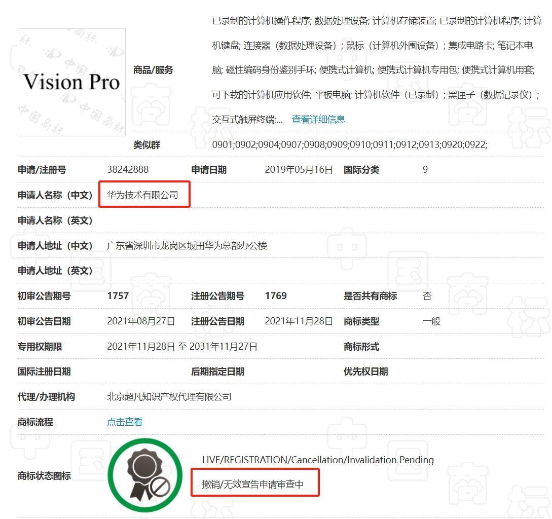 华为自己不可能申请自己的商标无效,一定是其它公司,想办法来申请华为